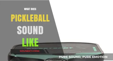 The Unique Sound of Pickleball: A Symphony of Paddles and Balls