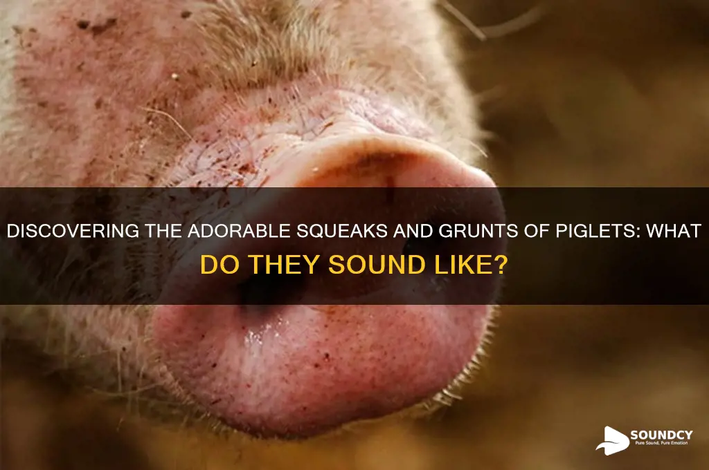 what does piglet sound like