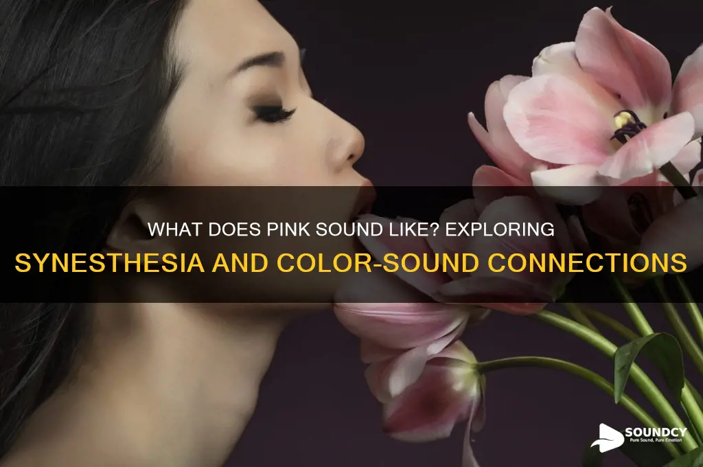 what does pink sound likr