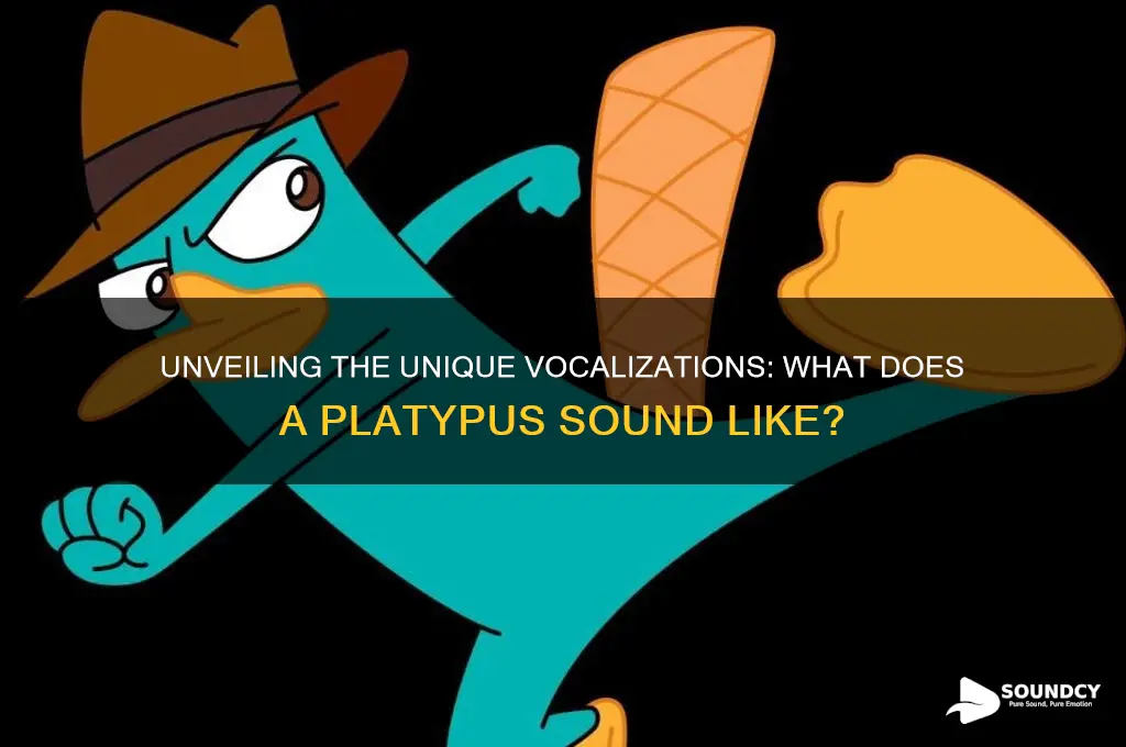 what does platuapus sound like