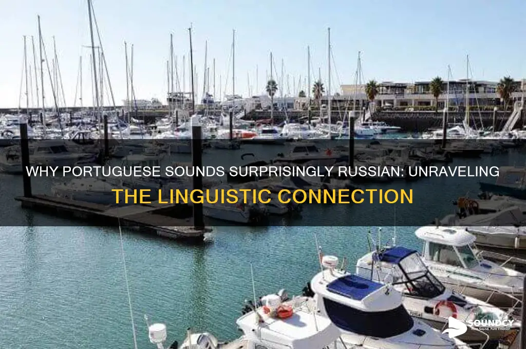 what does portuguese sound russian