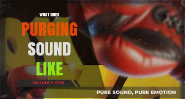 Unveiling the Audible Reality: What Does Purging Truly Sound Like?