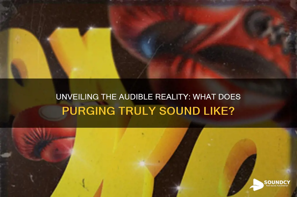 what does purging sound like