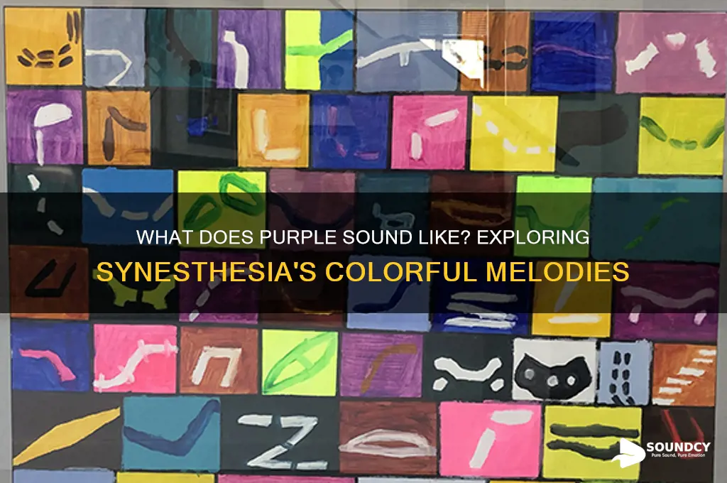 what does purple sound like