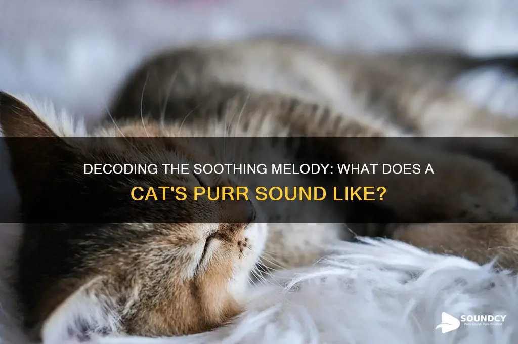 what does purr sound like