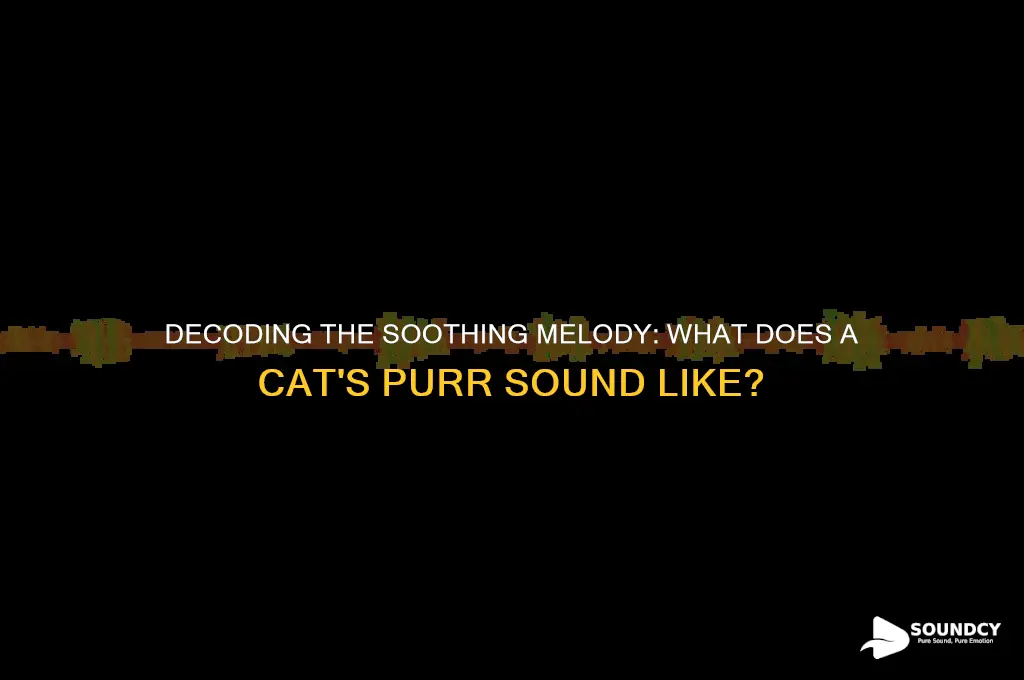 what does purring sound like