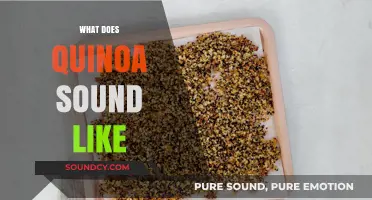 What Does Quinoa Sound Like? Exploring the Auditory Experience of Quinoa