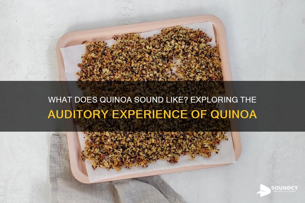 what does quinoa sound like