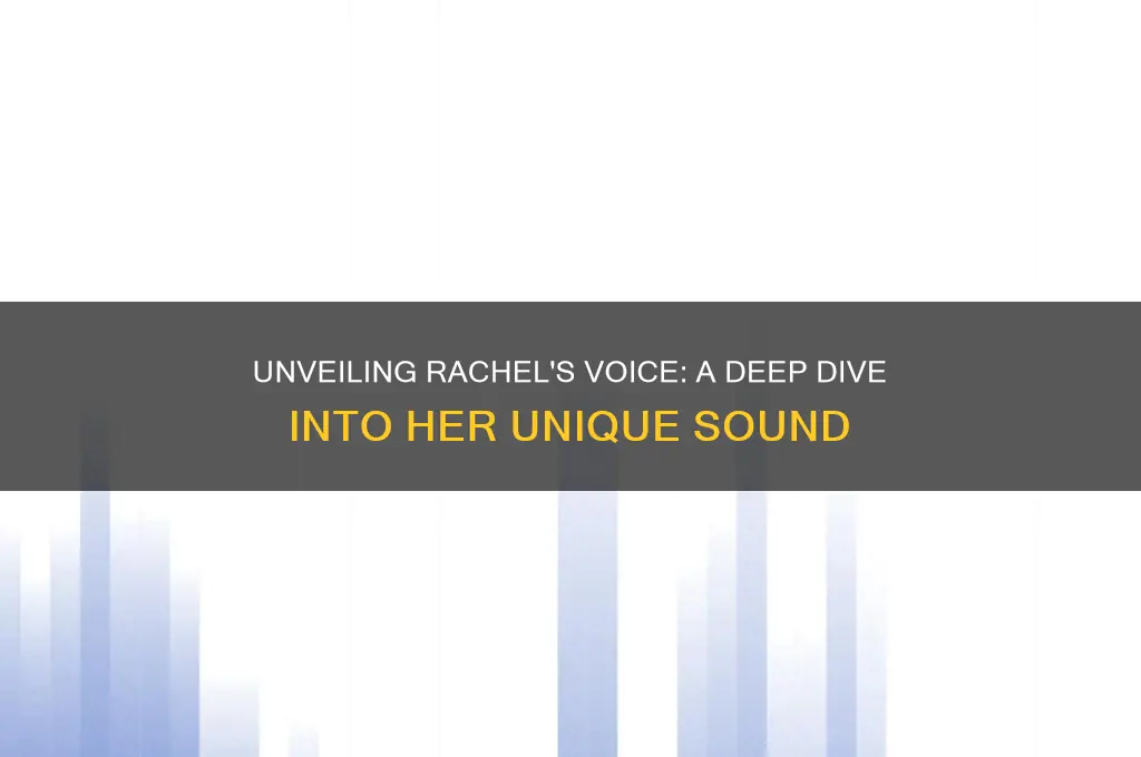 what does rachel sound like