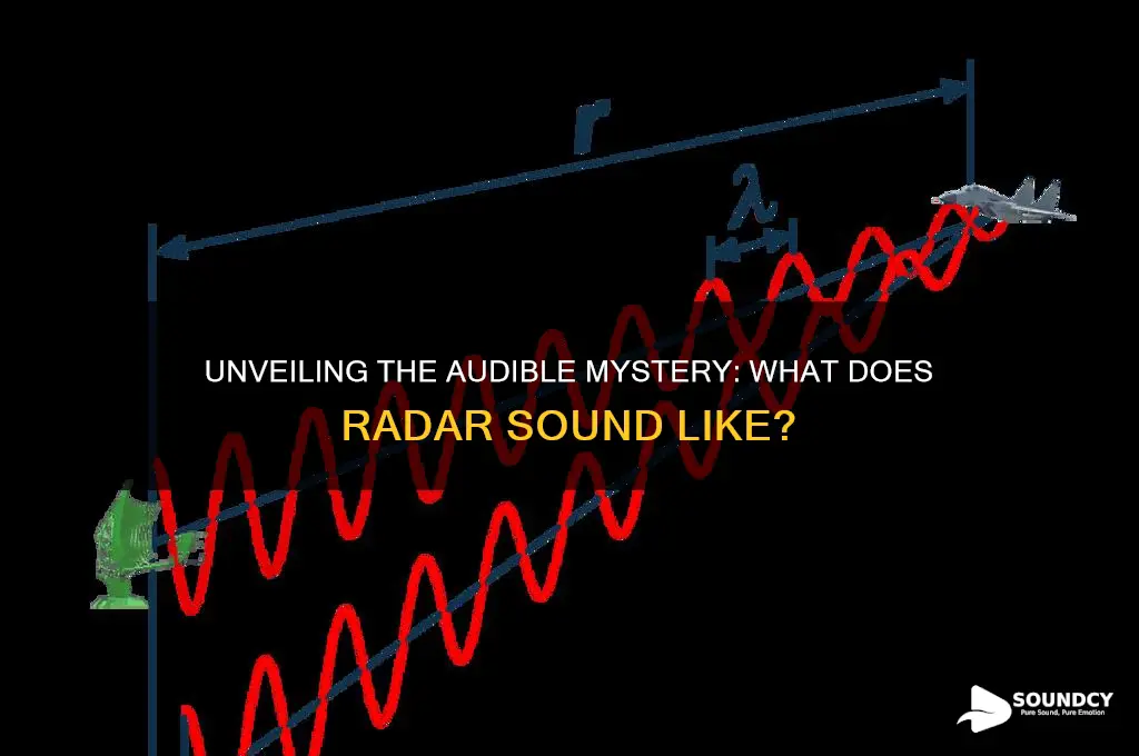 what does radar sound like