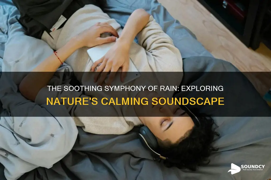 what does rain sound like
