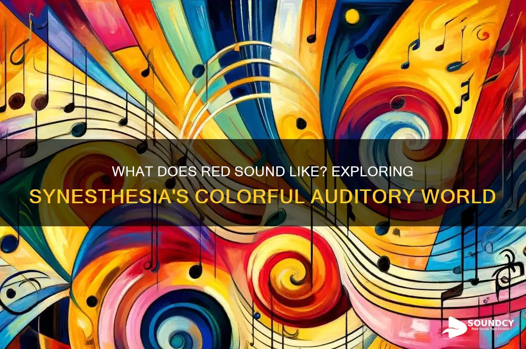 what does red sound like