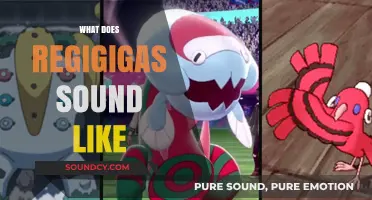 Unveiling Regigigas' Mysterious Voice: What Does It Sound Like?