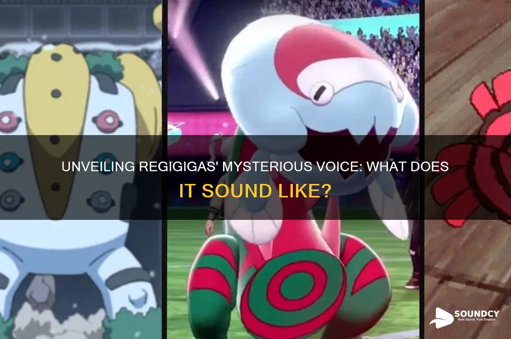 what does regigigas sound like