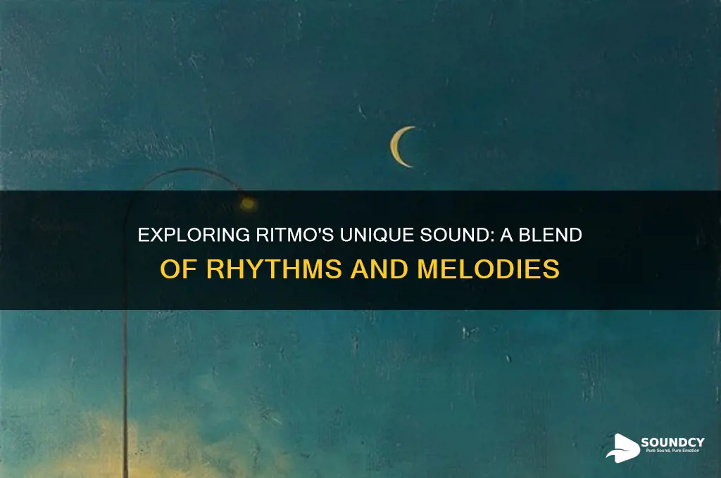 what does ritmo sound like