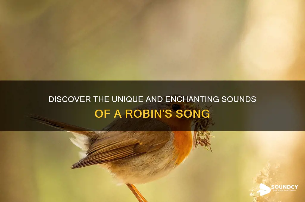what does robin sound like
