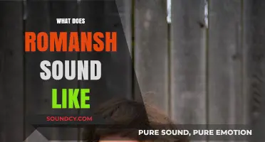 Discover the Unique Melody: What Does Romansh Sound Like?
