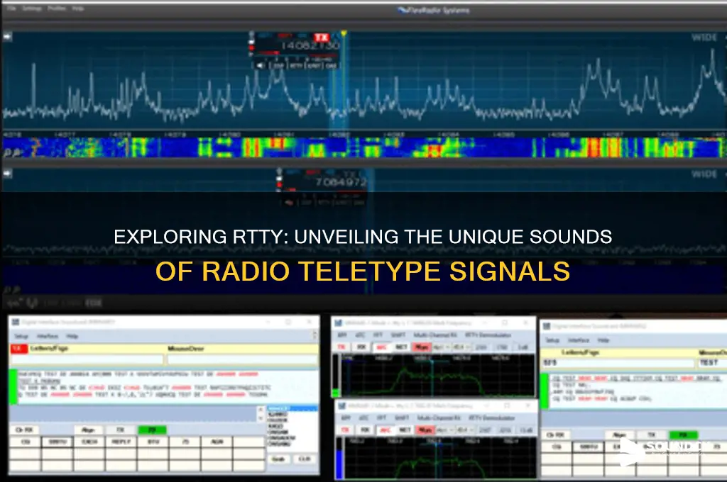 what does rtty sound like