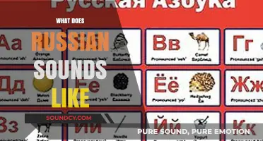 Unveiling the Unique Melody: What Does the Russian Language Sound Like?