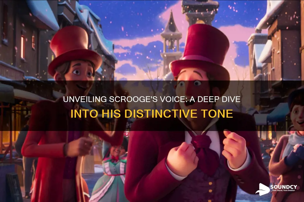 what does scrooge sound like