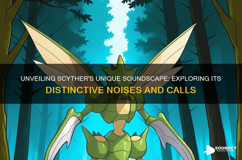 what does scyther sound like