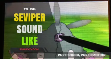 Unveiling Seviper's Hiss: Exploring the Unique Sound of This Pokémon