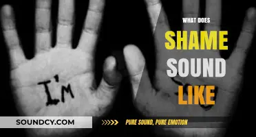 Unveiling the Silent Language: What Does Shame Sound Like?