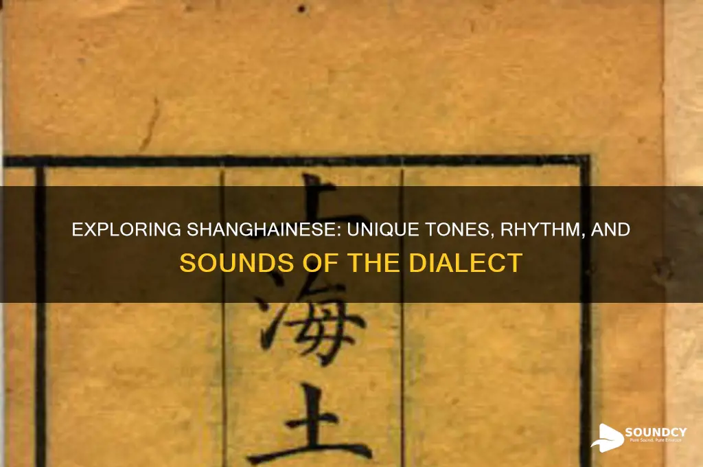 what does shanghainese sound like