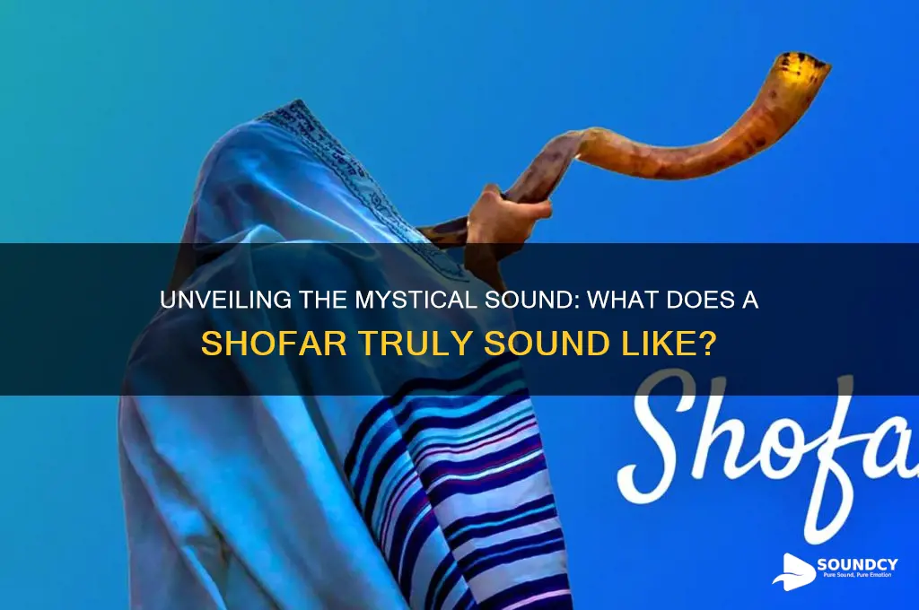 what does shofar sound like