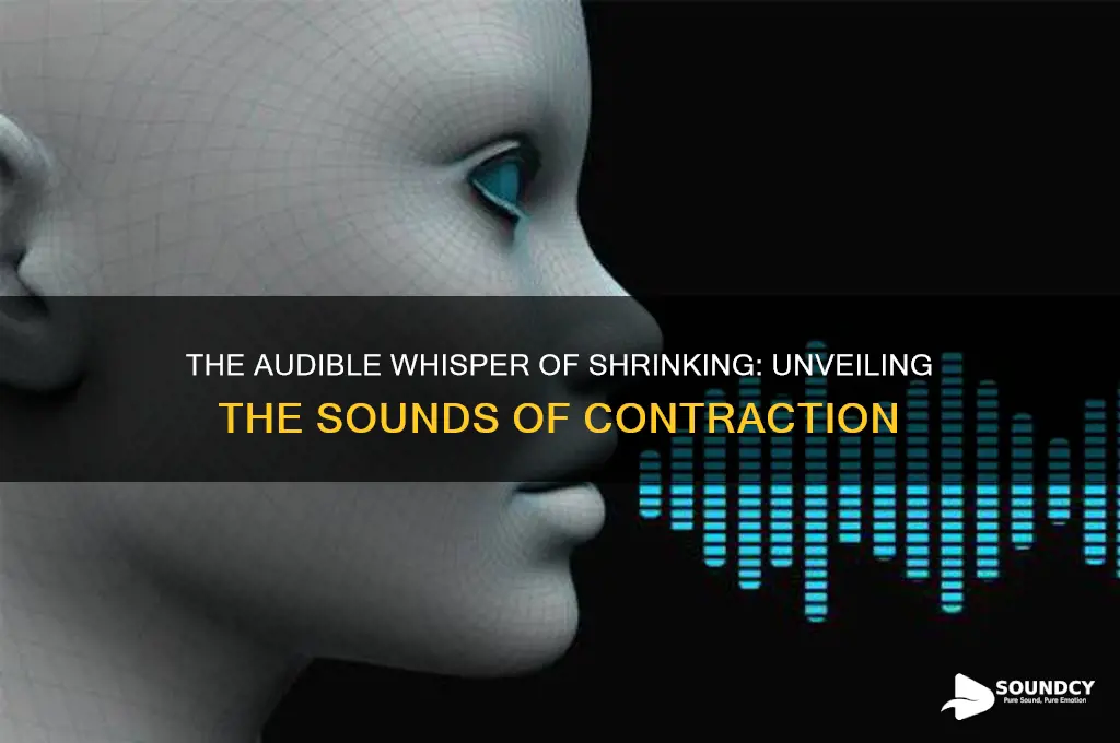 what does shrinking sound like