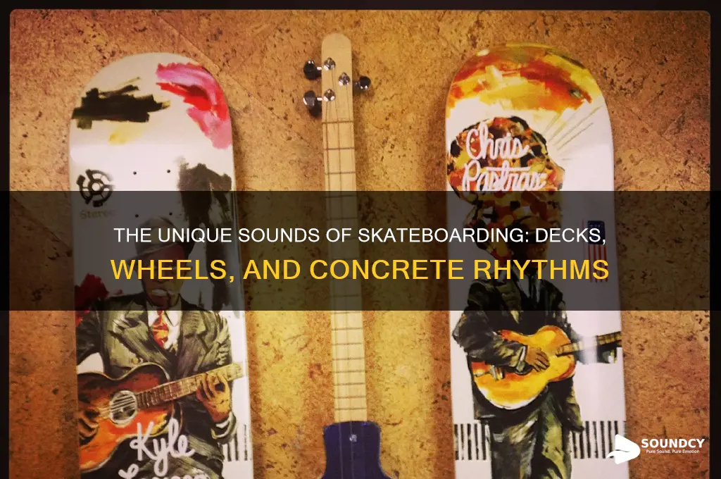 what does skateboarding sound like