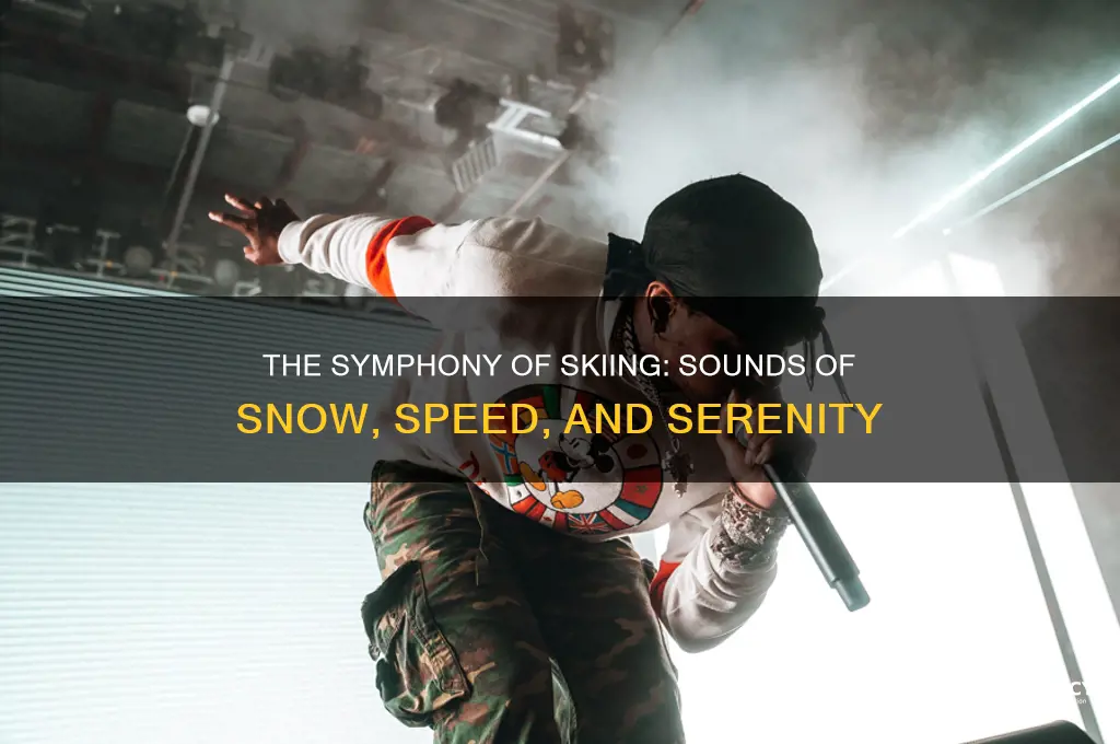what does skiing sound like