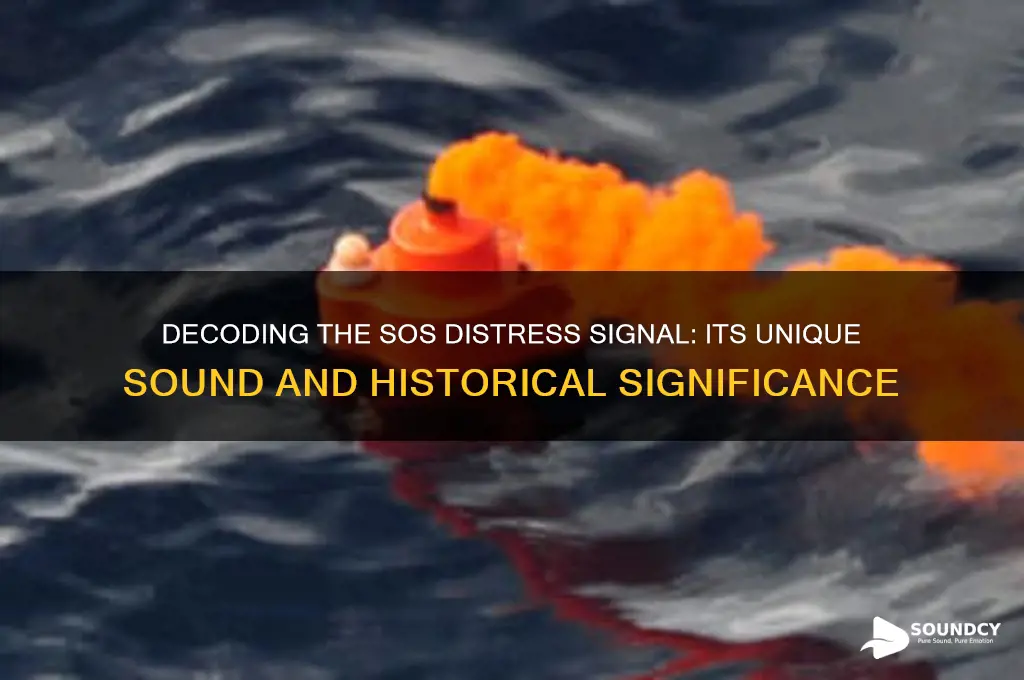 what does sos sound like