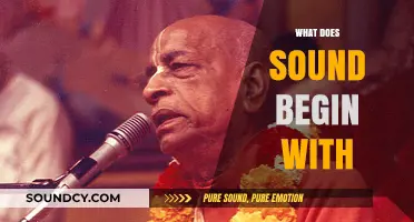 Exploring Sound's Origins: What Does Sound Begin With?
