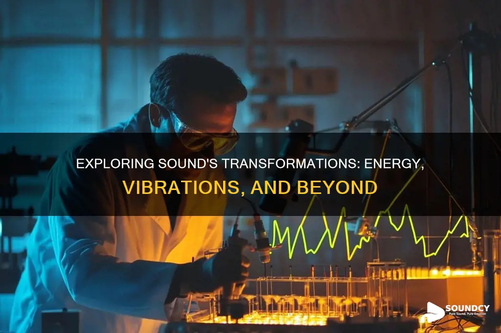 what does sound convert into