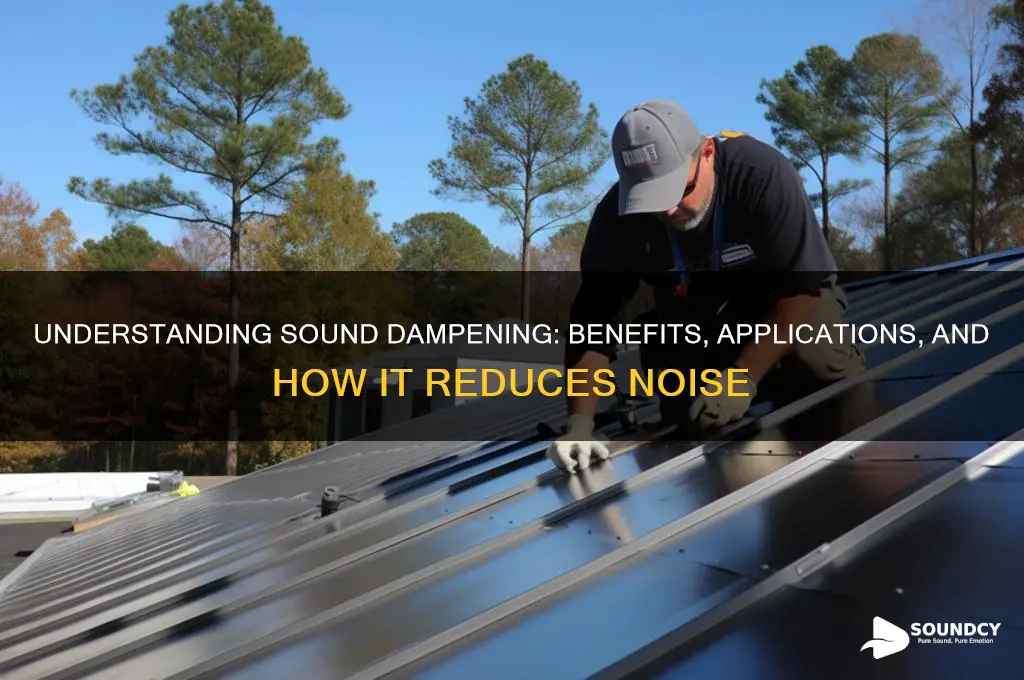 what does sound dampening do
