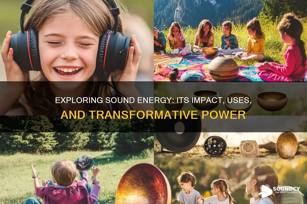 what does sound energy do