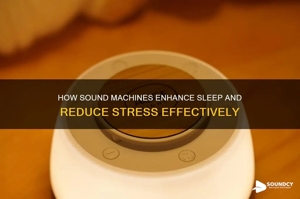 what does sound machine do