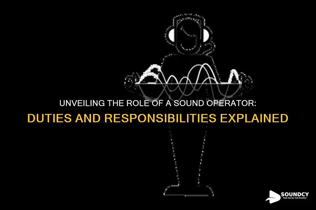 what does sound operator do