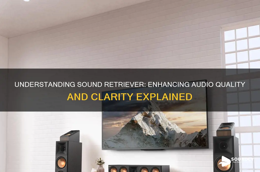 what does sound retriever do
