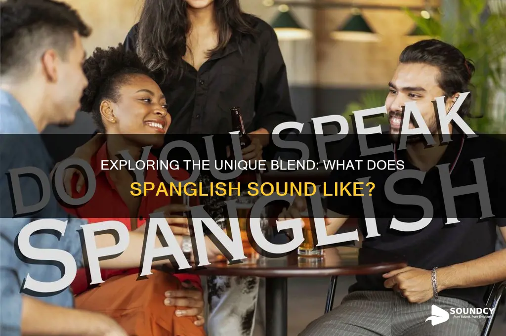 what does spanglish sound like