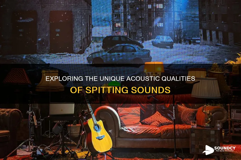 what does spitting sound like