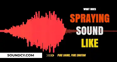 Exploring the Unique Sounds of Spraying: A Sonic Journey