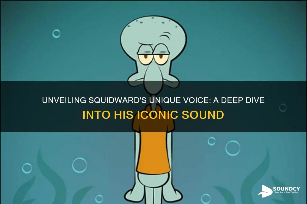 what does squidward sound like