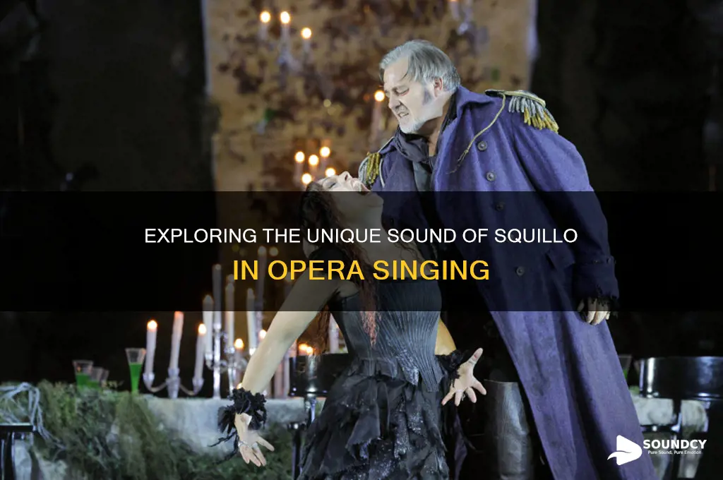 what does squillo sound like