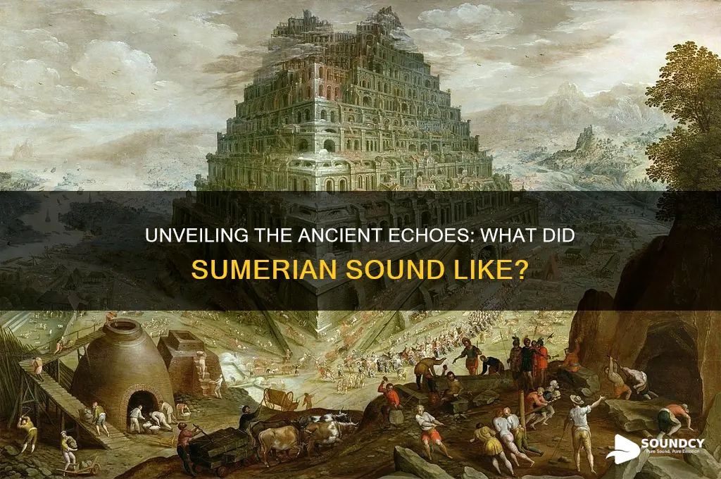 what does sumerian sound like