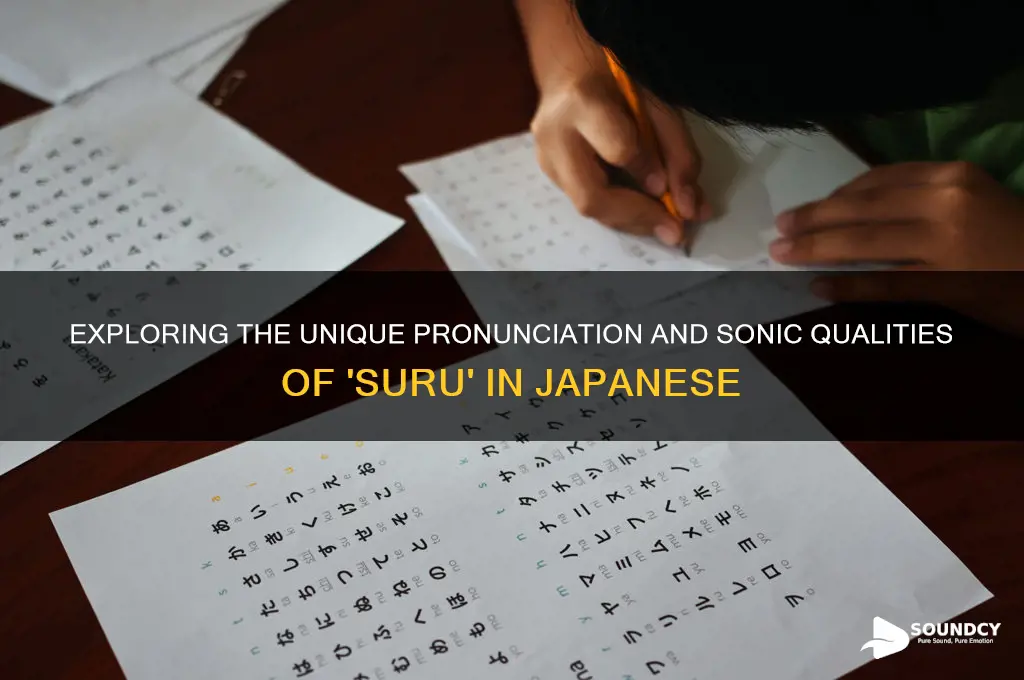 what does suru sound like