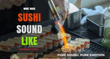 The Unexpected Symphony: Decoding the Sounds of Sushi Creation