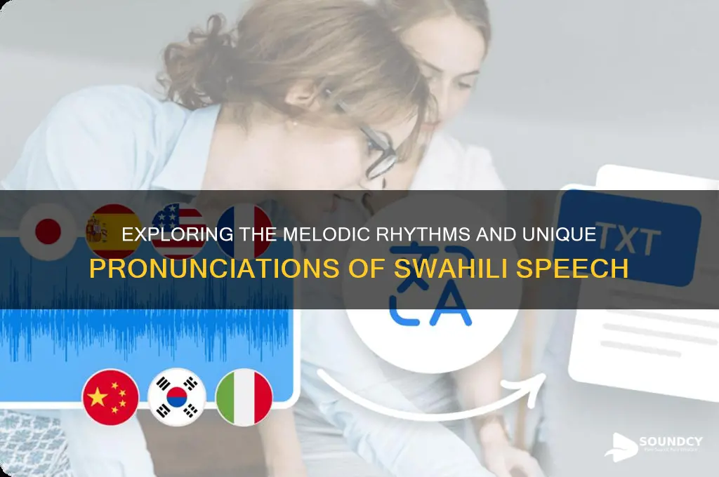 what does swahili sound like