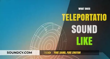 The Sonic Mystery of Teleportation: Imagining Its Audible Signature